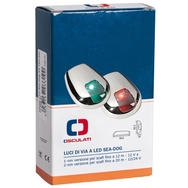 Sea-Dog port Luce di navigazione a LED - 12m - N°3 - comptoirnautique.com