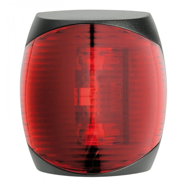 Luce di navigazione Port LED Sphera II, nera - N°1 - comptoirnautique.com