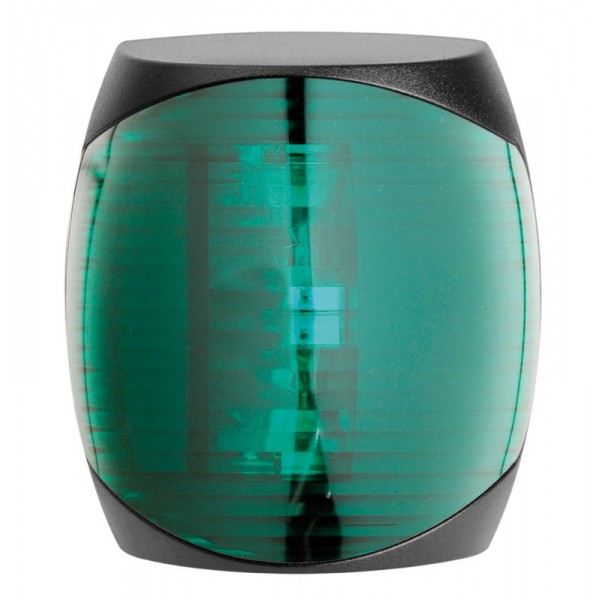 Luce di navigazione a LED Sphera II a tribordo, nera - N°1 - comptoirnautique.com