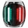 Luce di navigazione LED bicolore Sphera II in acciaio inox