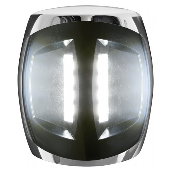 Luce di navigazione a LED di prua Sphera III 225° in acciaio inox - N°1 - comptoirnautique.com