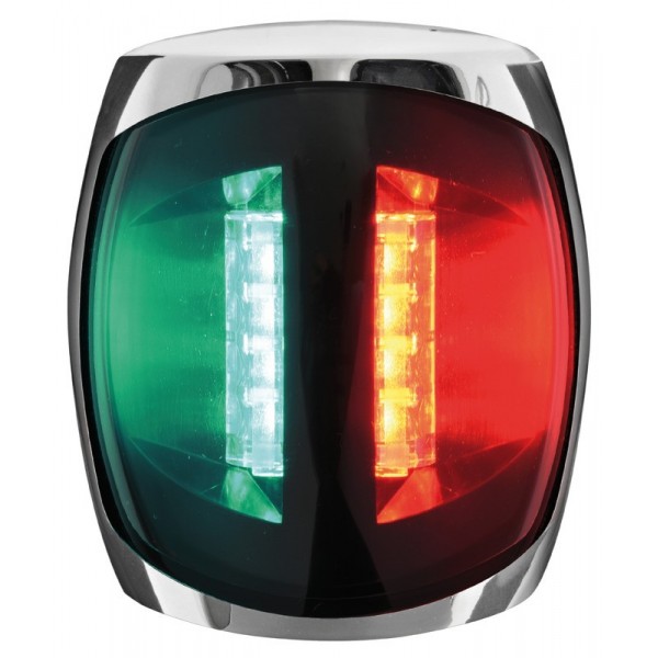Sphera III 112,5° in acciaio inox bicolore Luce di navigazione a LED - N°1 - comptoirnautique.com