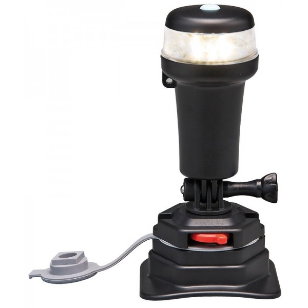 Luce di navigazione a LED bianca a 360° clik-clak - N°1 - comptoirnautique.com