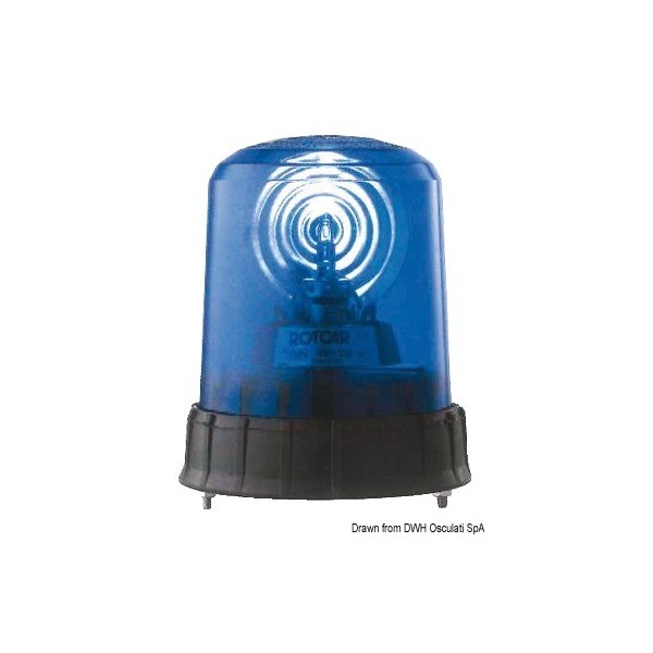 Blaulicht mit Stroboskopblitz 12-24 V - N°1 - comptoirnautique.com