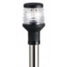 Hampe lumineuse Compact en inox 60 cm feu noir