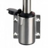 Hampe lumineuse Compact en inox 60 cm feu noir - N°2 - comptoirnautique.com