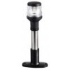 Palo luminoso compatto in acciaio inox 20 cm luce nera - N°1 - comptoirnautique.com