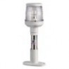 Palo luminoso compatto in acciaio inox 20 cm luce bianca