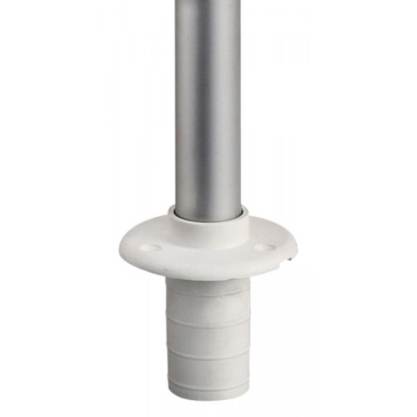 Palo luminoso classico in alluminio 100 cm prua 225° bianco - N°2 - comptoirnautique.com