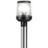 Hampe lumineuse inox rabattable feu plastique noir 60 cm - N°1 - comptoirnautique.com