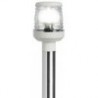 Poste de luz plegable de plástico blanco 60 cm