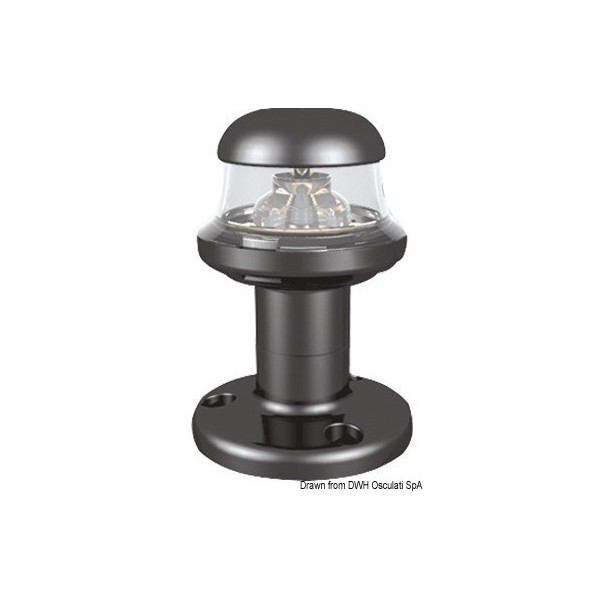 Luce di navigazione a LED nera Orions - N°1 - comptoirnautique.com