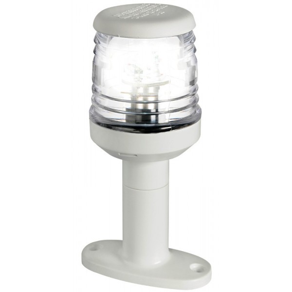 Feu tête de mât LED Classic 360° base blanc - N°1 - comptoirnautique.com