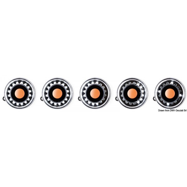 Luce di navigazione Navisafe Navilight 360° bianco con base a baionetta - N°2 - comptoirnautique.com