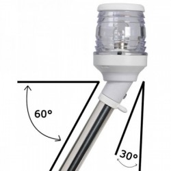 Hampe lumineuse LED 360°...