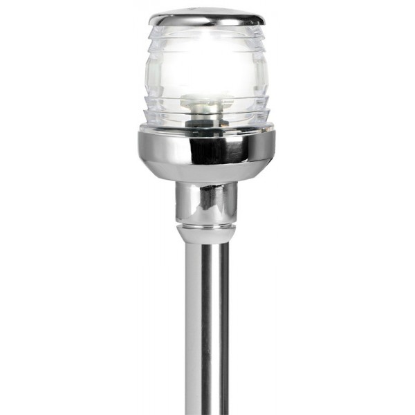 Classic 360° folding light pole 60 cm stainless steel - N°1 - comptoirnautique.com