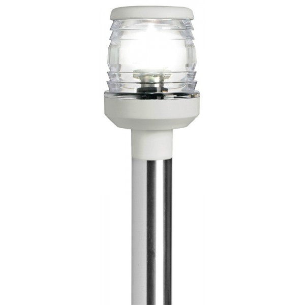 Classic/LED poste de luz plegable 60 cm blanco - N°1 - comptoirnautique.com