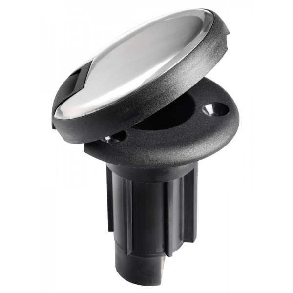 Palo luminoso estraibile, nero 100 cm - N°2 - comptoirnautique.com