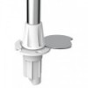 Palo luminoso a LED da 100 cm in acciaio inox estraibile con base Advance - N°2 - comptoirnautique.com