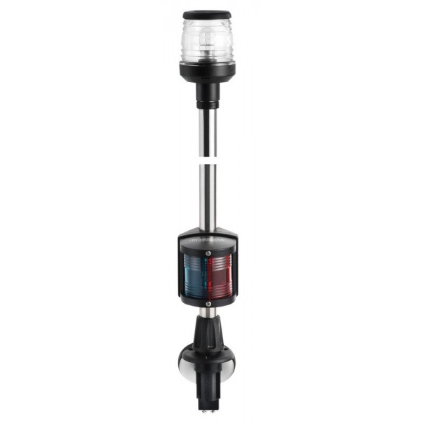 Luce da incasso combinata nera 100 cm - N°1 - comptoirnautique.com