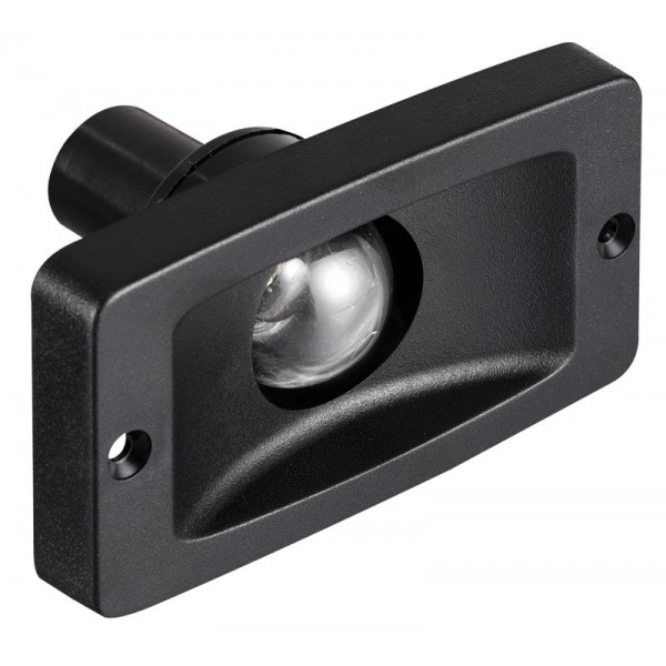 Luce di poppa nera da incasso in ABS - N°1 - comptoirnautique.com