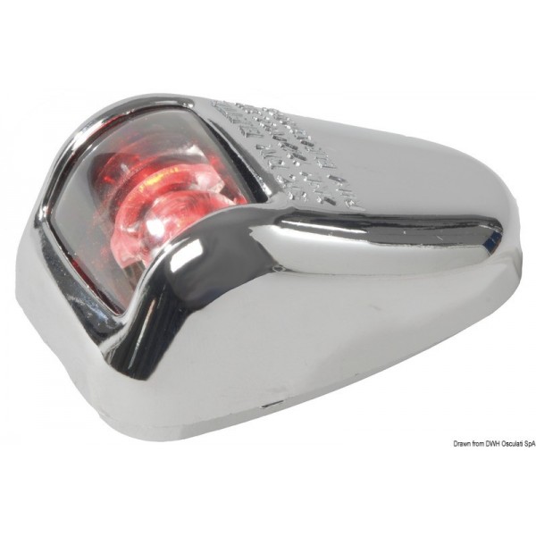 112° chrome-plated Orions red light - N°1 - comptoirnautique.com