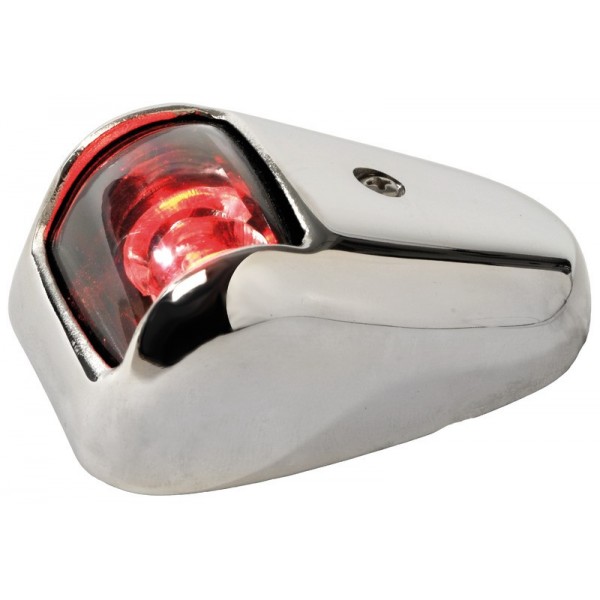 Luce di navigazione Orions port LED AISI 316 112,5° bianco - N°1 - comptoirnautique.com