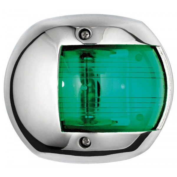 Luce di navigazione a dritta 112,5° Compatto 12 AISI 316 - N°1 - comptoirnautique.com