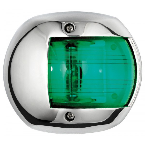 Navigationslicht steuerbord Classic 12 AISI 316 112,5° - N°1 - comptoirnautique.com