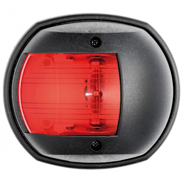 Luce di navigazione di sinistra 112,5° Classic 12 nero - N°1 - comptoirnautique.com