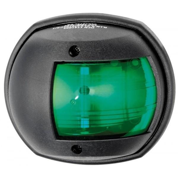 Luce di navigazione a dritta 112,5° Classic 12 nero - N°2 - comptoirnautique.com