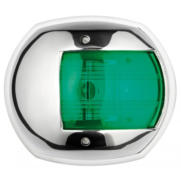 Steuerbord-Navigationslicht Maxi 20 AISI 316 112,5° 12V - N°1 - comptoirnautique.com