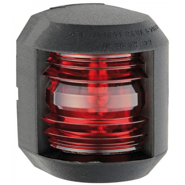 Porta 112,5° Luce di navigazione Utility 88, nera - N°1 - comptoirnautique.com