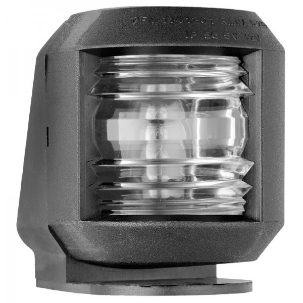 Luce di navigazione di coperta compatta, bianca e nera - N°1 - comptoirnautique.com