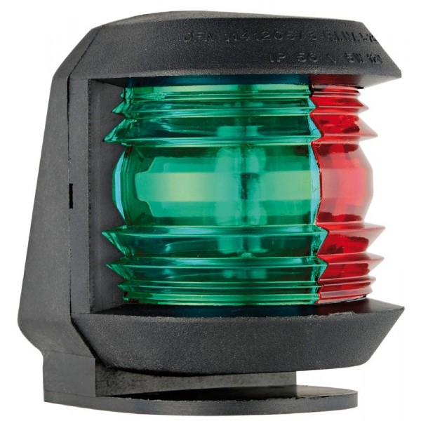 Utility Luce di navigazione compatta nera bicolore - N°1 - comptoirnautique.com