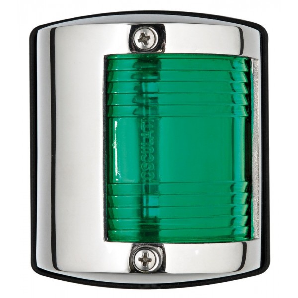 Feu de navigation tribord Utility 85 acier/112,5° - N°1 - comptoirnautique.com