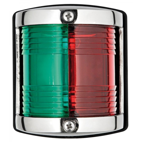 Feu de navigation bicolore Utility 85 acier - N°1 - comptoirnautique.com