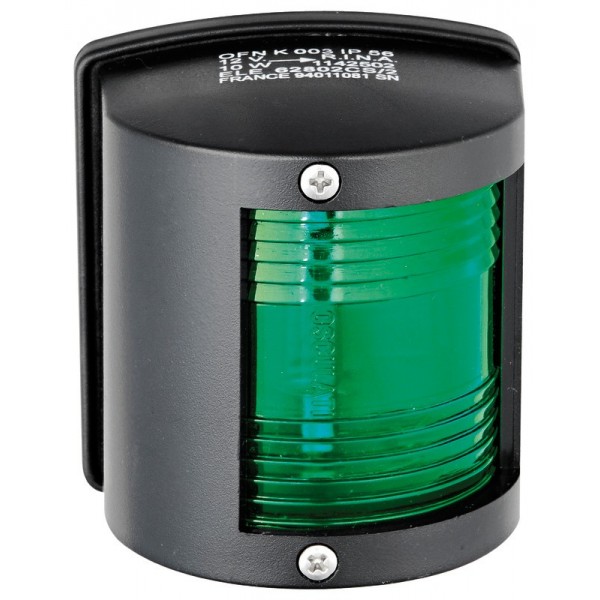 A dritta 112,5° Luce di navigazione Utility 77, nera - N°2 - comptoirnautique.com