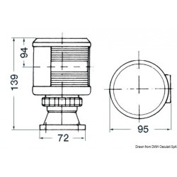 Port navigation light DHR...