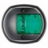 Luce di navigazione a LED a tribordo 112,5° Compatto nero
