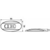 NEMO 112,5° Luci di navigazione a LED - montaggio ad incasso - N°3 - comptoirnautique.com