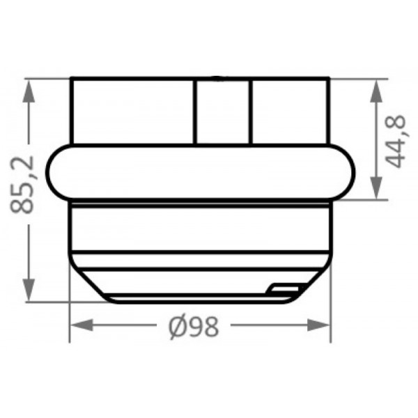 Luce di navigazione LED tricolore a 360° in testa d'albero Discovery - N°1 - comptoirnautique.com