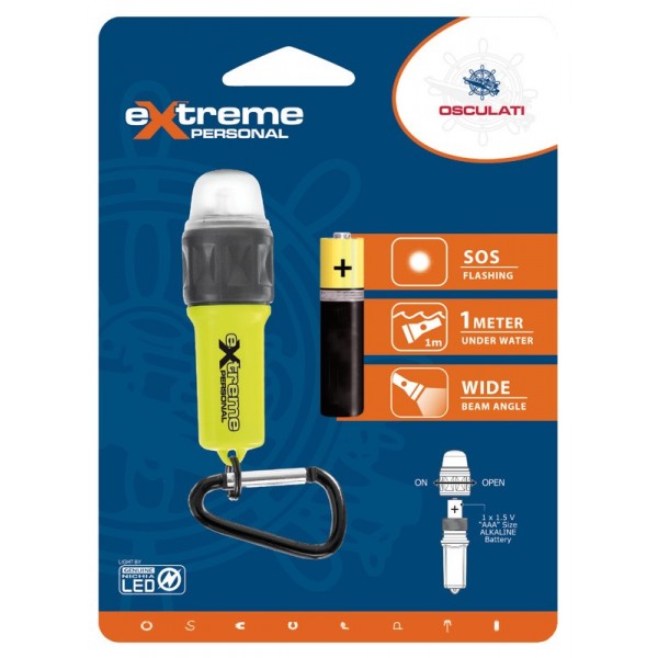 Mini torcia-LED Extreme Personale emergenza - N°1 - comptoirnautique.com