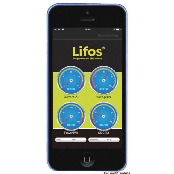 Batteria al litio p.equipaggiamento LIFO 12,8 V 68 Ah - N°3 - comptoirnautique.com