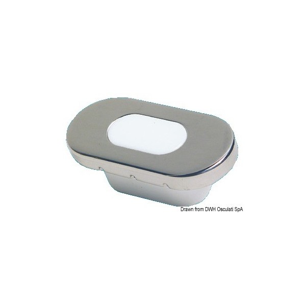 Luce di cortesia Bimini lucidato a. plafoniera in acciaio inox - N°1 - comptoirnautique.com