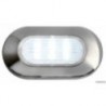 Luz de cortesia oval 6 LED brancos
