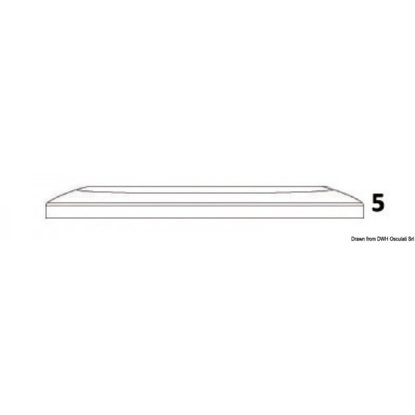 Luce di cortesia Oculus perimetro ultrapiatto 30Lumen - N°3 - comptoirnautique.com