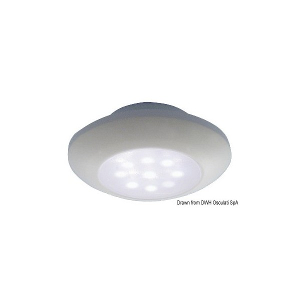 Plafoniera impermeabile a LED bianchi - N°1 - comptoirnautique.com