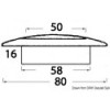 Plafoniera impermeabile a LED bianchi - N°2 - comptoirnautique.com