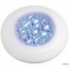 Waterproof white ceiling light with blue LED